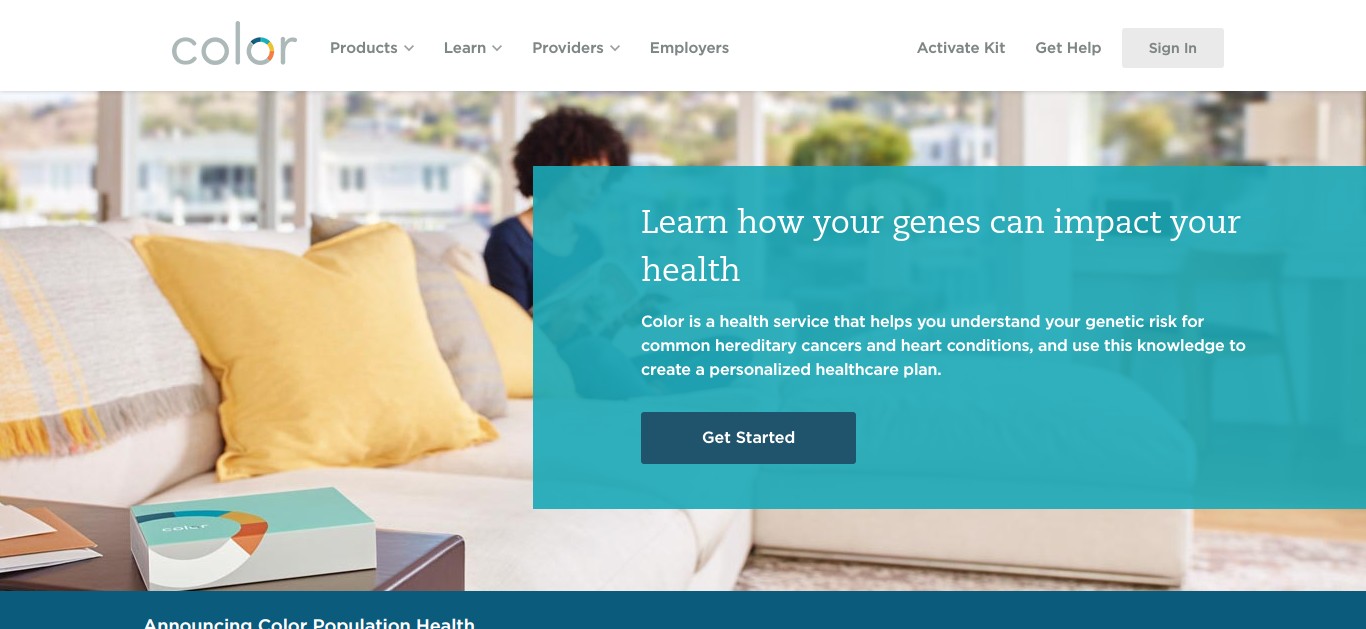 Color Genomics Profile