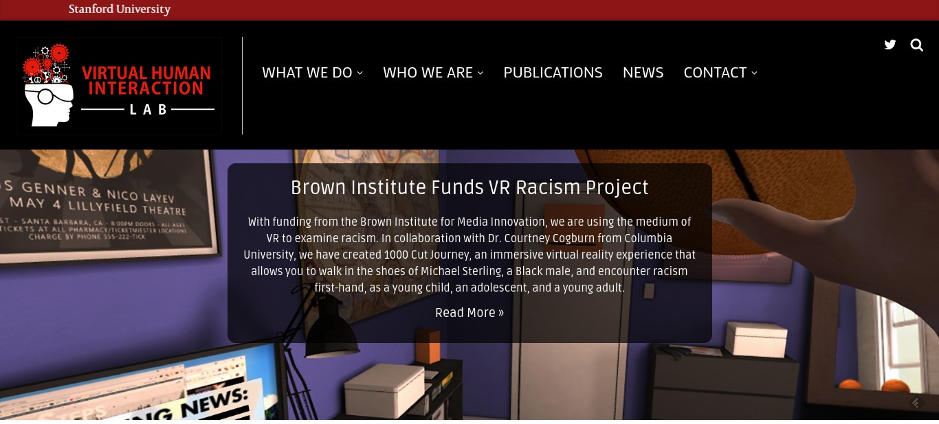 Virtual Human Interaction Lab - Profile